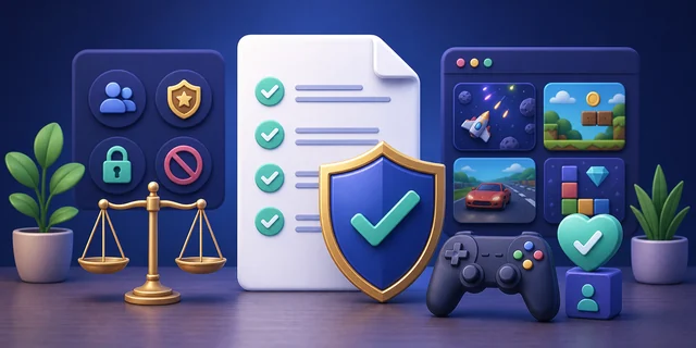 Quy định sử dụng an toàn và công bằng trên TroChoiMienPhi.org